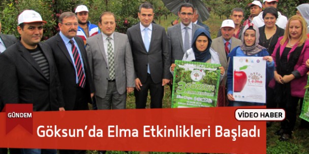 Göksun’da Elma Etkinlikleri Başladı