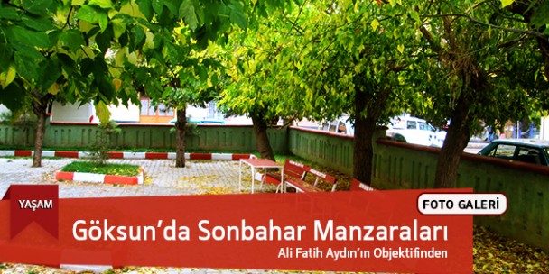 Göksun’da Sonbahar Manzaraları