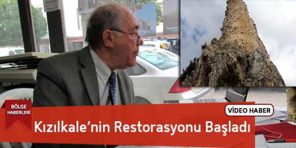 Kızılkale Kalesi İçin Restorasyon Başladı