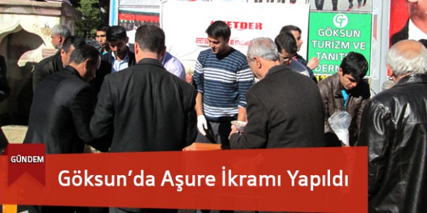 Göksun’da Aşure İkramı Yapıldı