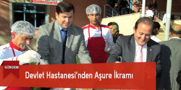 Göksun Devlet Hastanesi’nden Aşure İkramı