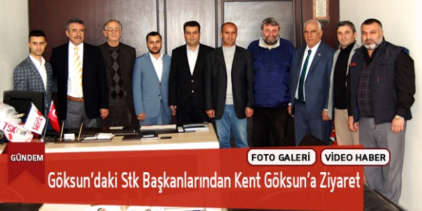 Göksun’daki Stk Başkanlarından Kent Göksun’a Ziyaret