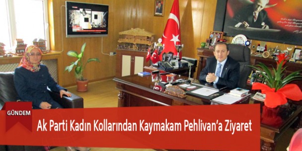 Ak Parti Kadın Kollarından Kaymakam Pehlivan’a Ziyaret