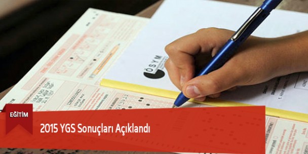 2015 YGS Sonuçları Açıklandı