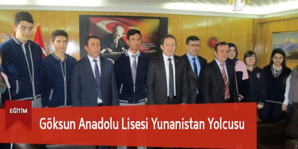 Göksun Anadolu Lisesi Yunanistan Yolcusu