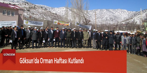 Göksun’da Orman Haftası Kutlandı