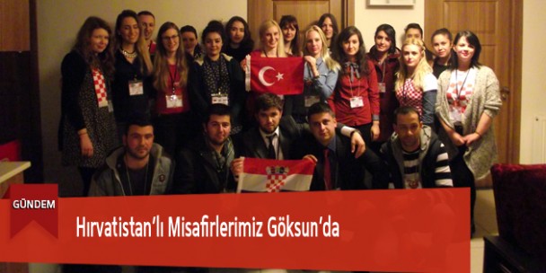 Hırvatistan’lı Misafirlerimiz Göksun’da