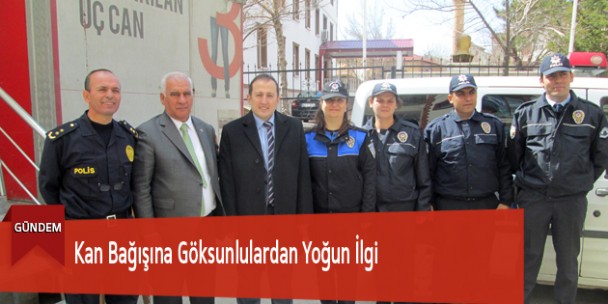 Kan Bağışana Göksunlulardan Yoğun İlgi