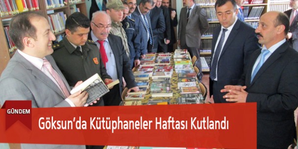 Göksun’da Kütüphaneler Haftası Kutlandı