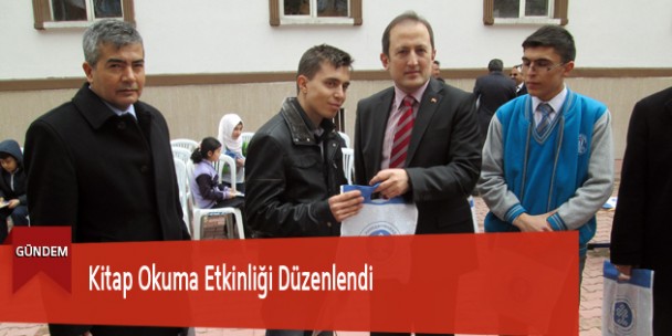 Kitap Okuma Etkinliği Düzenlendi