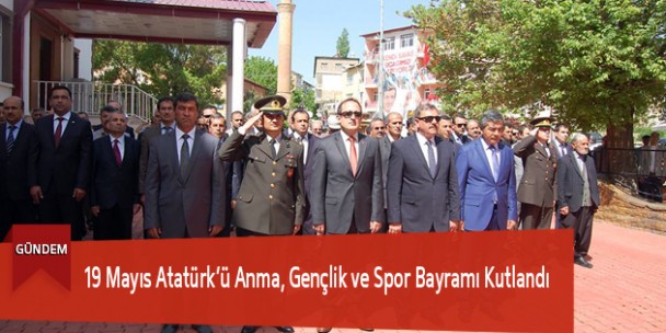 19 Mayıs Atatürk’ü Anma, Gençlik ve Spor Bayramı Kutlandı