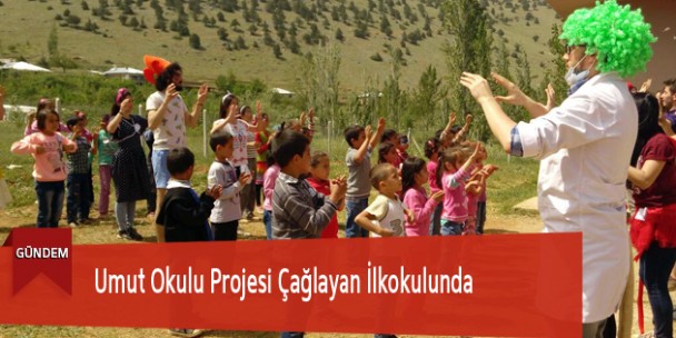 Umut Okulu Projesi Çağlayan İlkokulunda