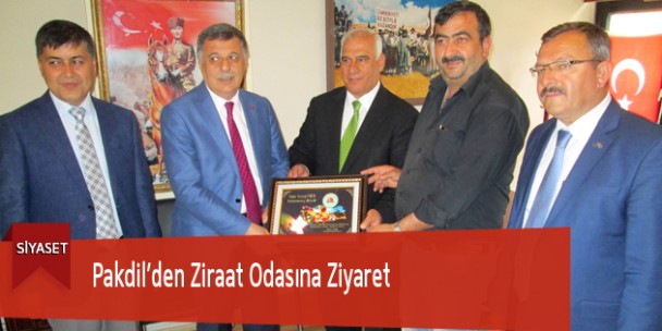 Pakdil’den Ziraat Odasına Ziyaret