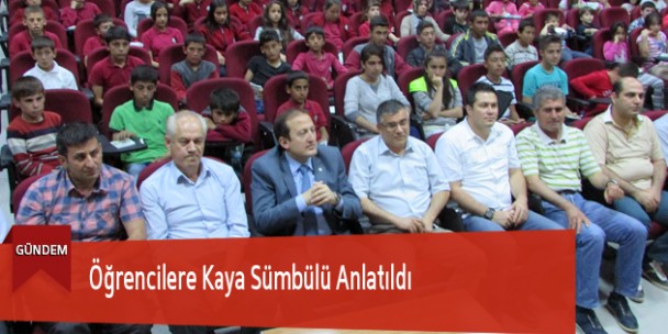 Öğrencilere Kaya Sümbülü Anlatıldı