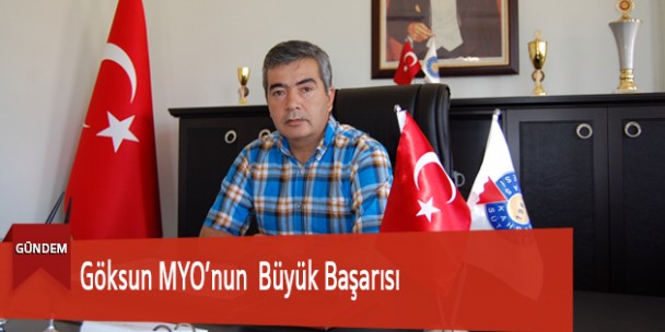 Göksun MYO’nun Büyük Başarısı