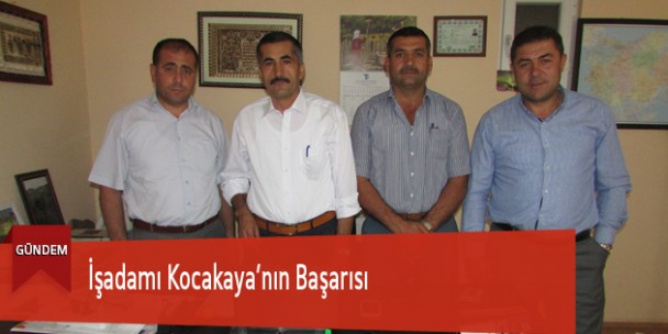 İşadamı Kocakaya’nın Başarısı