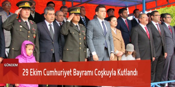 29 Ekim Cumhuriyet Bayramı Coşkuyla Kutlandı