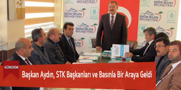 Başkan Aydın, STK Başkanları ve Basınla Bir Araya Geldi