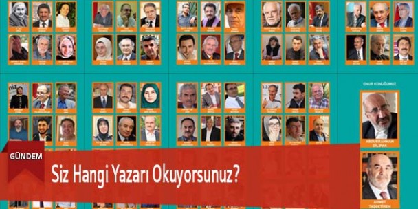 Siz Hangi Yazarı Okuyorsunuz?