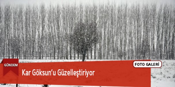 Kar Göksun’u Güzelleştiriyor