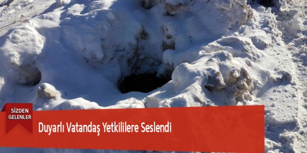 Duyarlı Vatandaş Yetkililere Seslendi