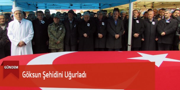 Göksun Şehidini Uğurladı