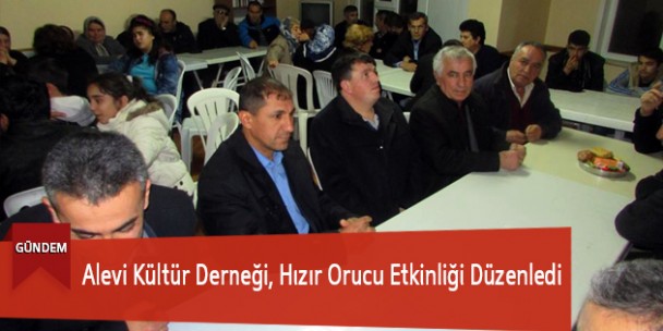 Alevi Kültür Derneği, Hızır Orucu Etkinliği Düzenledi