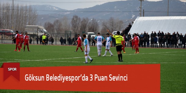 Göksun Belediyespor’da 3 Puan Sevinci