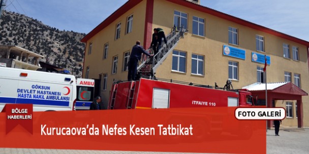 Kurucaova’da Nefes Kesen Tatbikat