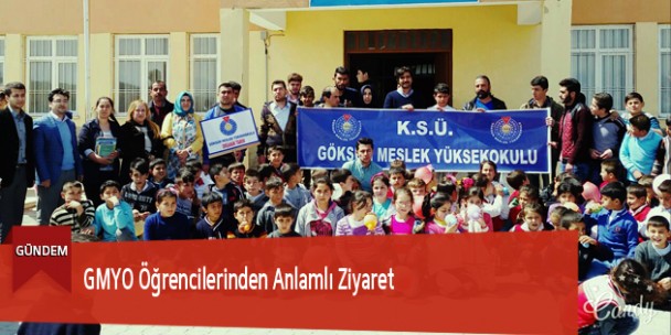GMYO Öğrencilerinden Anlamlı Ziyaret