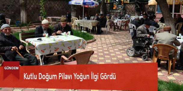 Kutlu Doğum Pilavı Yoğun İlgi Gördü