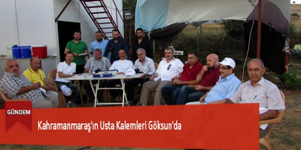 Kahramanmaraş’ın Usta Kalemleri Göksun’da