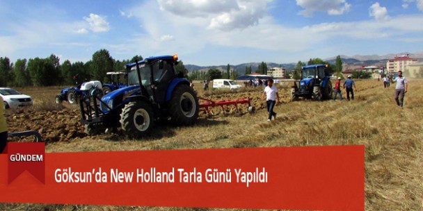 Göksun’da New Holland Tarla Günü Yapıldı