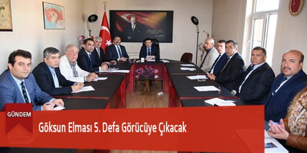 Göksun Elması 5. Defa Görücüye Çıkacak
