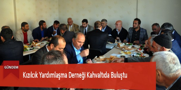 Kızılcık Yardımlaşma Derneği Kahvaltıda Buluştu