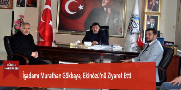 İşadamı Murathan Gökkaya, Ekinözü’nü Ziyaret Etti