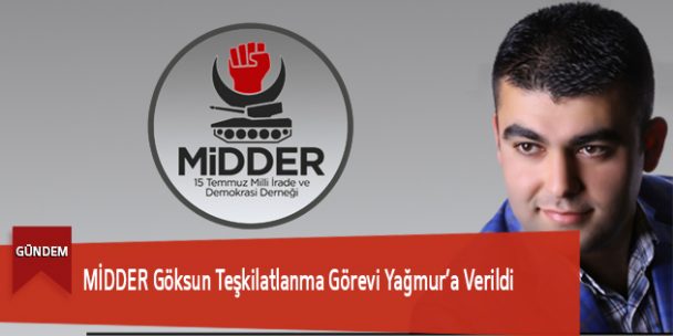 MİDDER Göksun Teşkilatlanma Görevi Yağmur’a Verildi