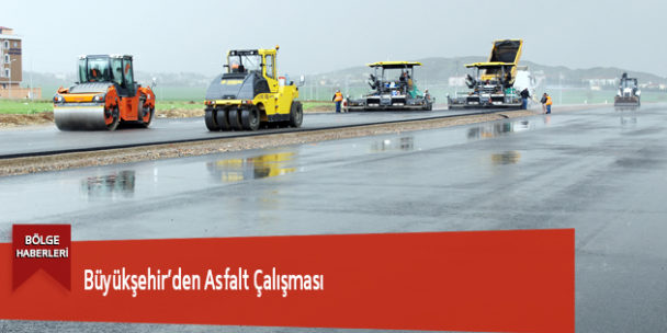 Büyükşehir’den Asfalt Çalışması
