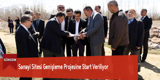 Sanayi Sitesi Genişleme Projesine Start Veriliyor