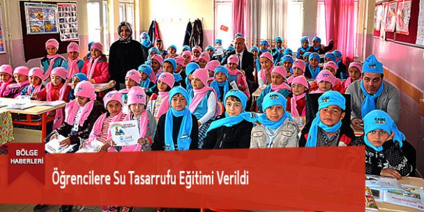Öğrencilere Su Tasarrufu Eğitimi Verildi