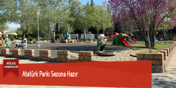 Atatürk Parkı Sezona Hazır