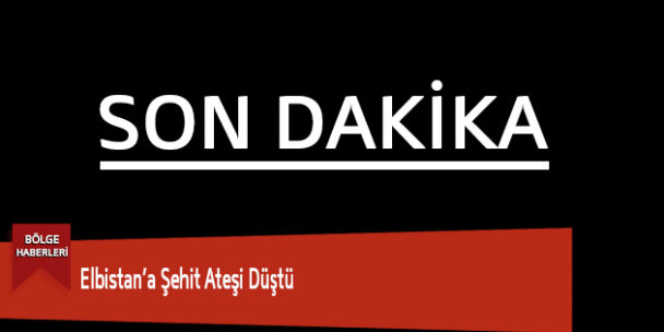 Elbistan’a Şehit Ateşi Düştü