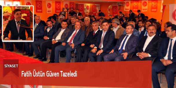 Fatih Üstün Güven Tazeledi