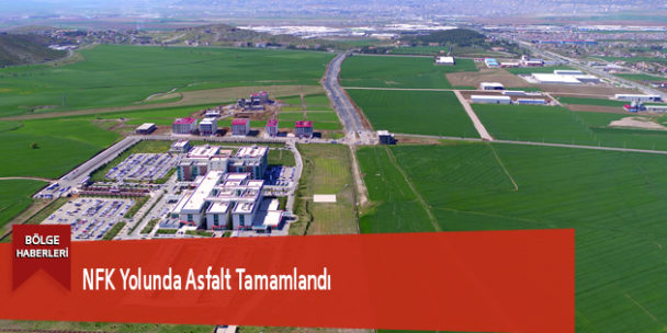 NFK Yolunda Asfalt Tamamlandı