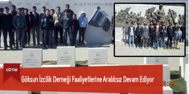 Göksun İzcilik Derneği Faaliyetlerine Aralıksız Devam Ediyor