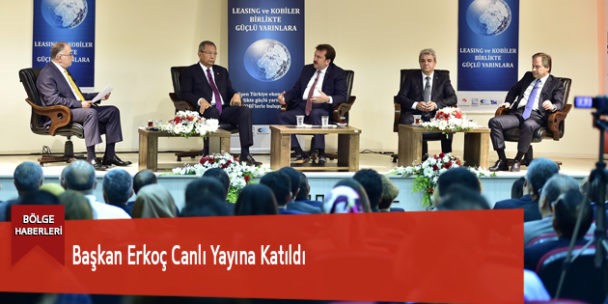 Başkan Erkoç Canlı Yayına Katıldı