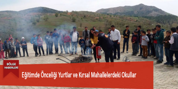 Eğitimde Önceliği Yurtlar ve Kırsal Mahallelerdeki Okullar