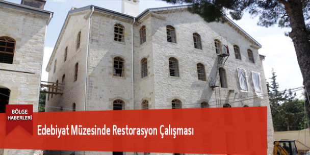 Edebiyat Müzesinde Restorasyon Çalışması