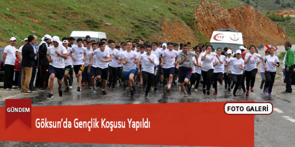 Göksun’da Gençlik Koşusu Yapıldı