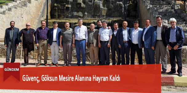 Güvenç, Göksun Mesire Alanına Hayran Kaldı